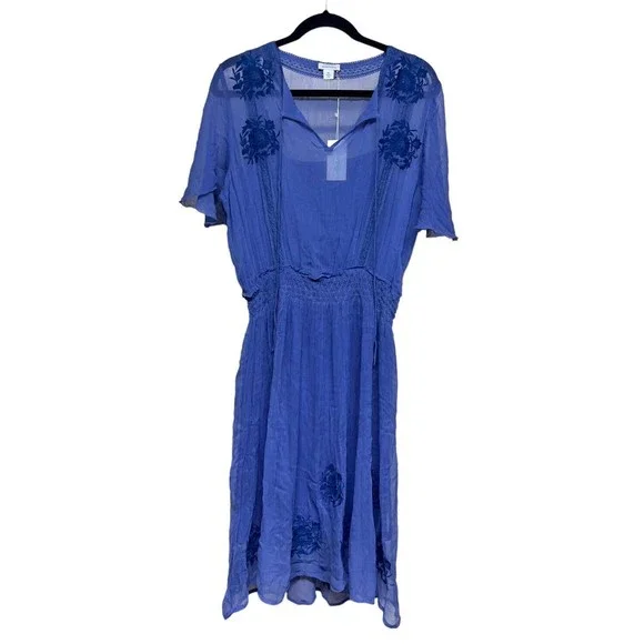 Sundance Dresses Sundance Led By Dreams Dress Blue Womens Size